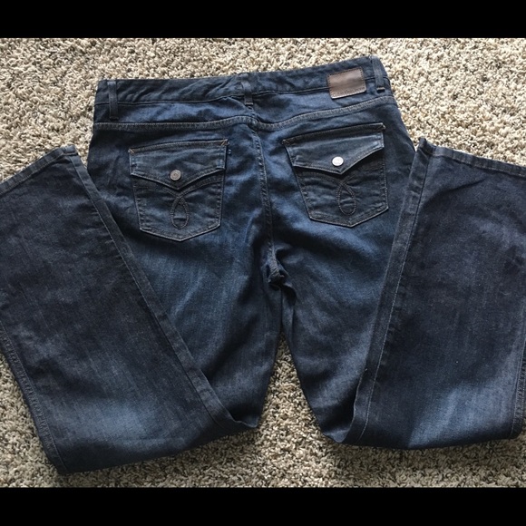 SZ 12 CALVIN KLEIN BOOT CUT JEANS - Picture 3 of 8